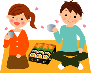 Hanami Couple
