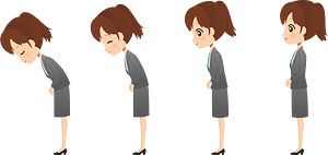 Business Woman Bow