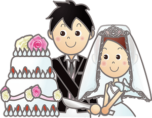 Wedding Cake Cutting