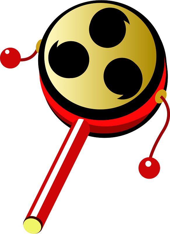 Pellet Drum Toy