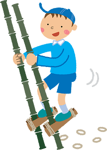 Stilts Traditional Toy Boy