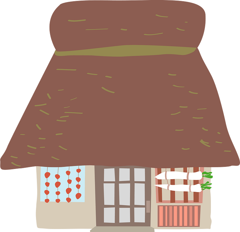 Old Japanese Style House