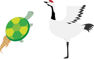 Crane and Turtle