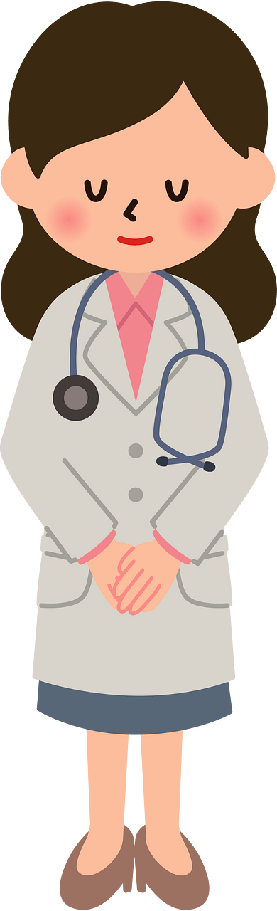 Medical Doctor Woman Bow
