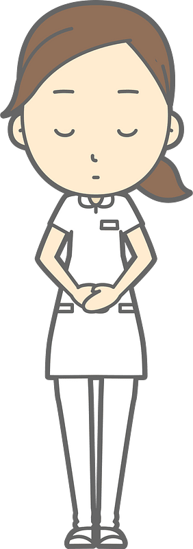 Nurse Woman Bow
