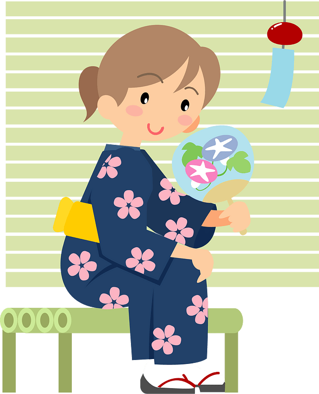 Woman Yukata Summer
