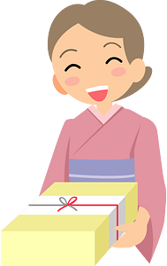 Yukata Woman Gift