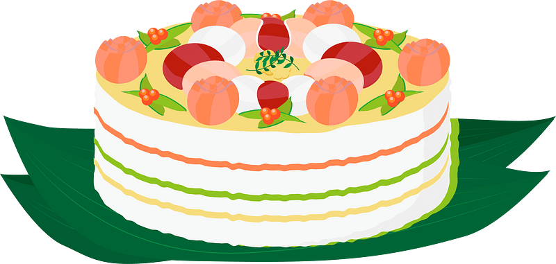 Hinamatsuri Girls Day Cake