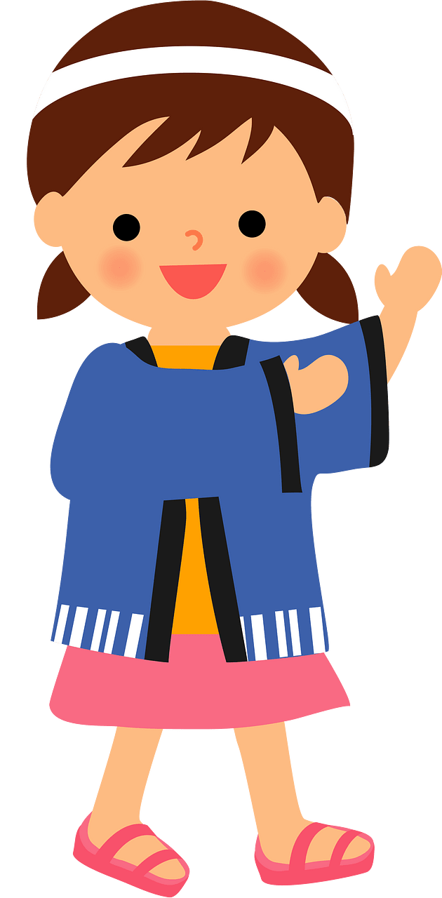 Bon Dance Child Girl
