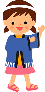Bon Dance Child Girl