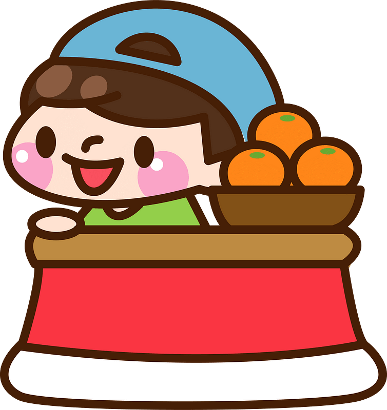 Child Boy Kotatsu Heating