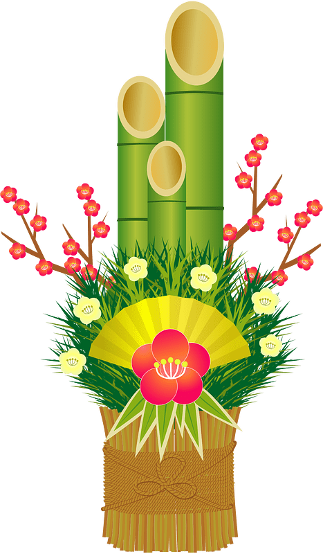 Kadomatsu Japanese New Year