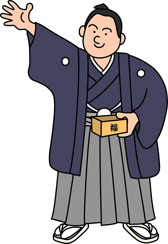 Sumo Wrestler Setsubun