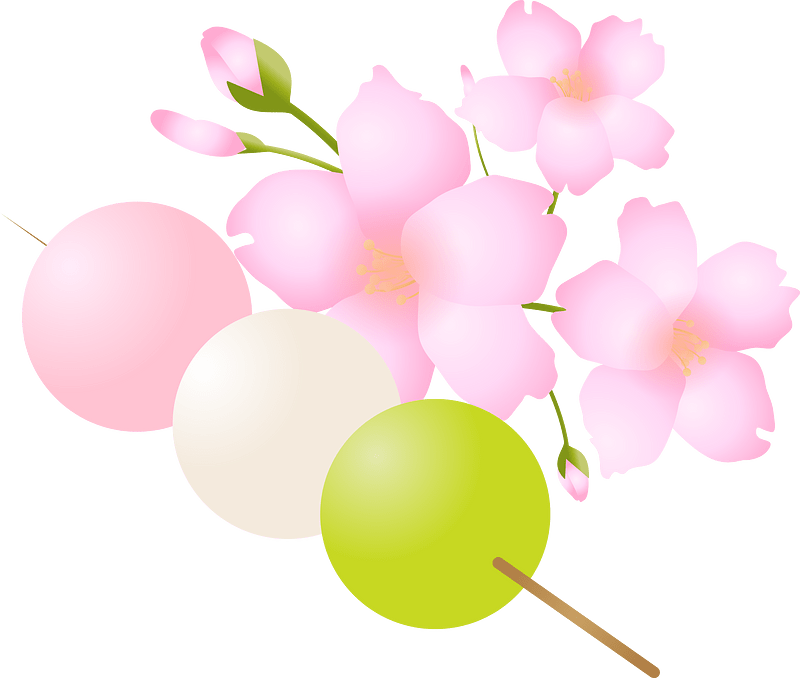 Cherry Blossoms Hanami Dango