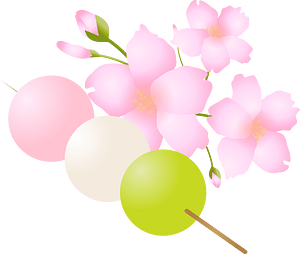 Cherry Blossoms Hanami Dango