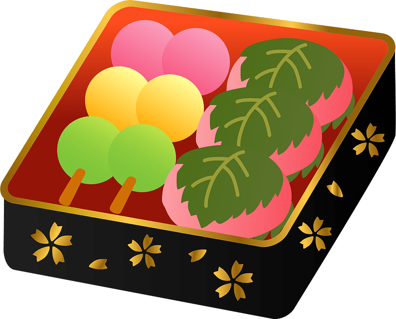 Sakuramochi Hanami Dango