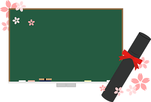 Graduation Blackboard