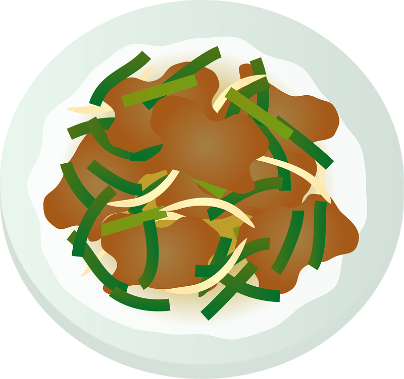 Stir Fried Liver and Flat Chives