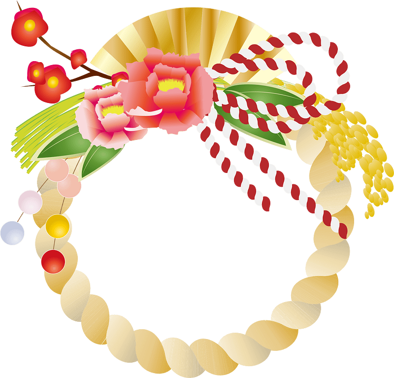 Decoration of Straw Rope