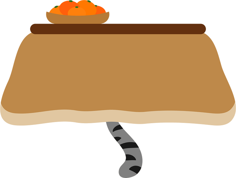 Kotatsu Heating Cat
