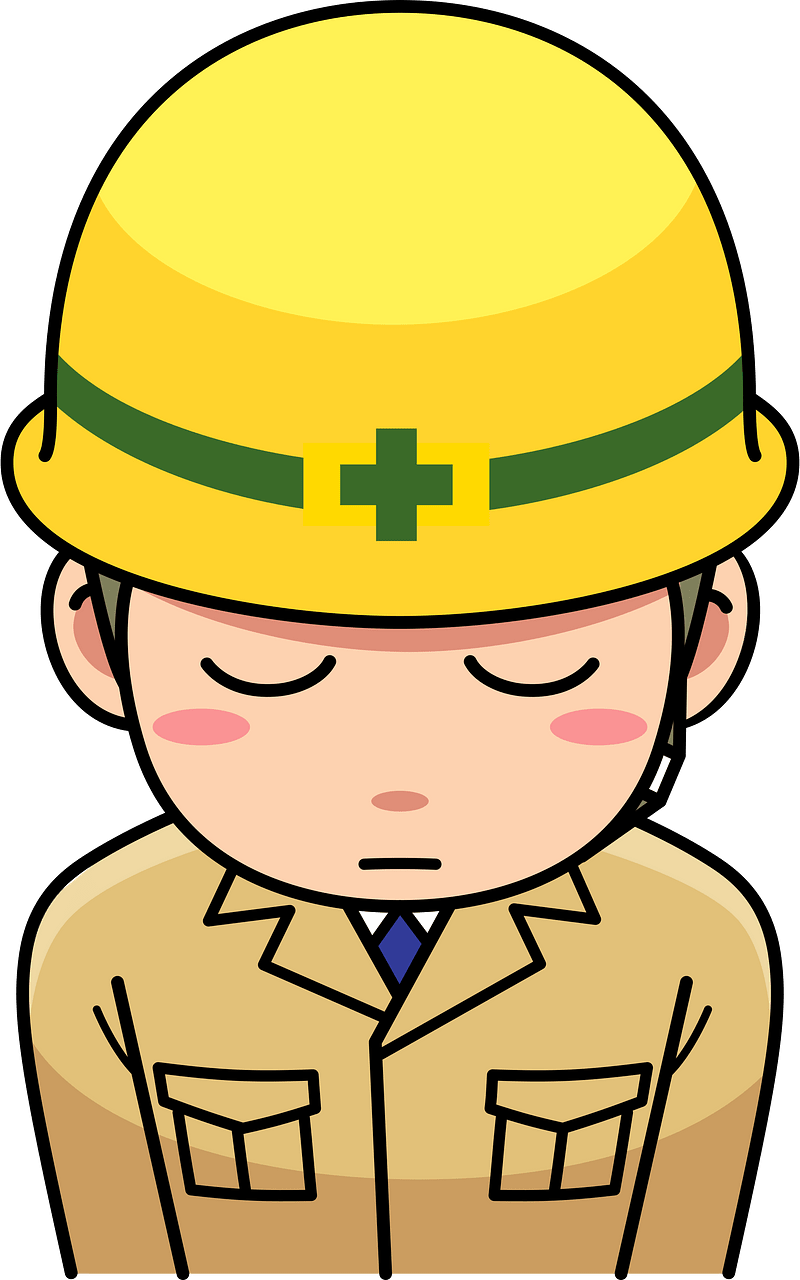 Construction Worker Apologize