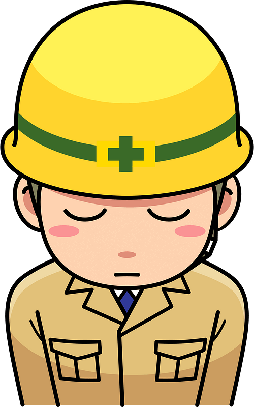 Construction Worker Apologize