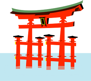 Itsukushima Shrine Torii