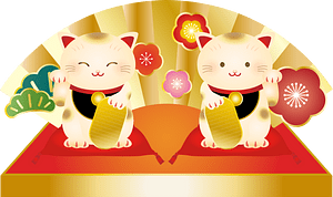 Maneki Neko Beckoning Cat