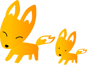 Fox Animal Family