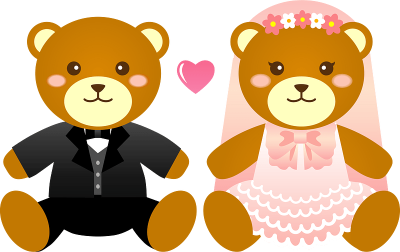 Wedding Teddy Bear