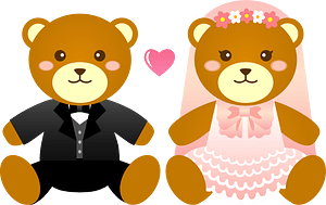 Wedding Teddy Bear