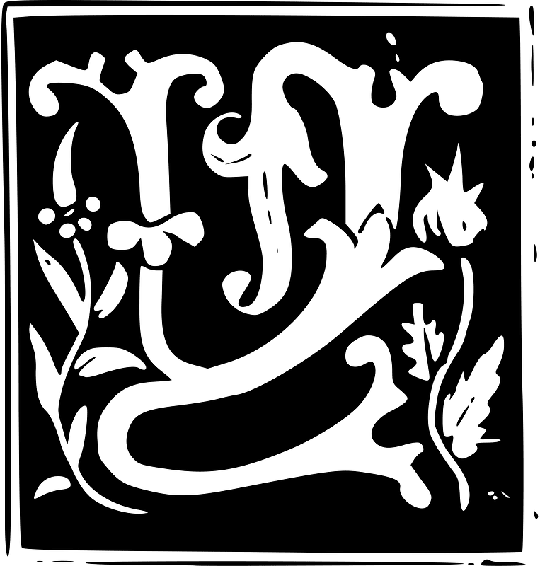 Decorative Letter Y