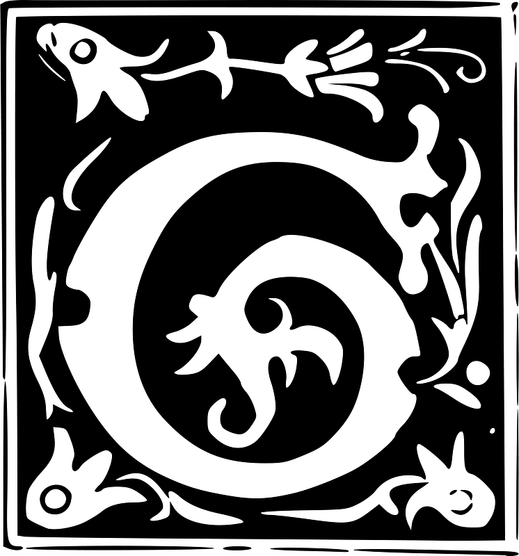 Decorative Letter G