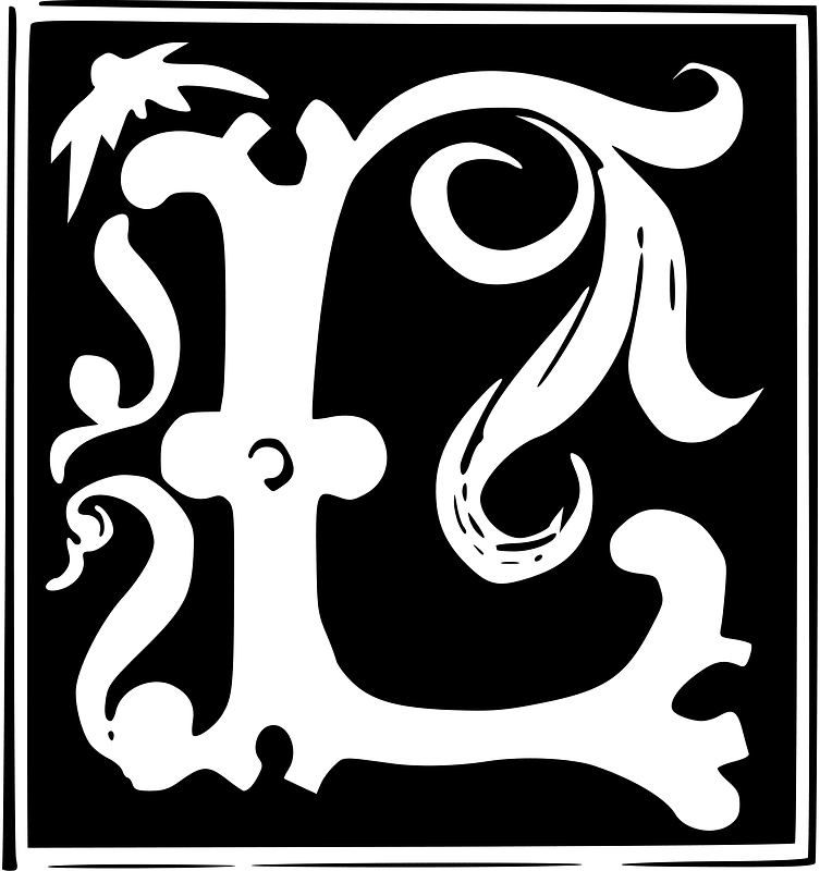 Decorative Letter L