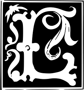 Decorative Letter L