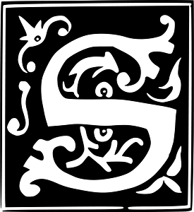 Decorative Letter S