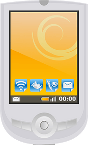 Modern Pda with Apps