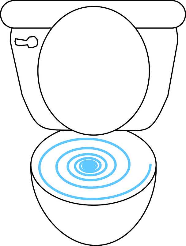 Swirly Toilet