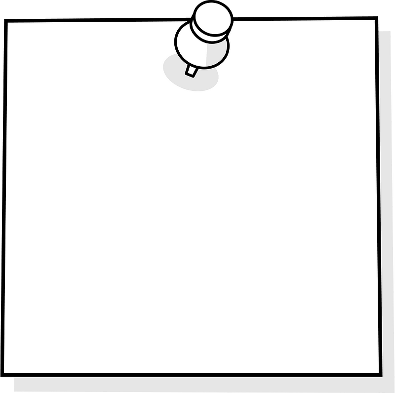 Note Avec Punaise