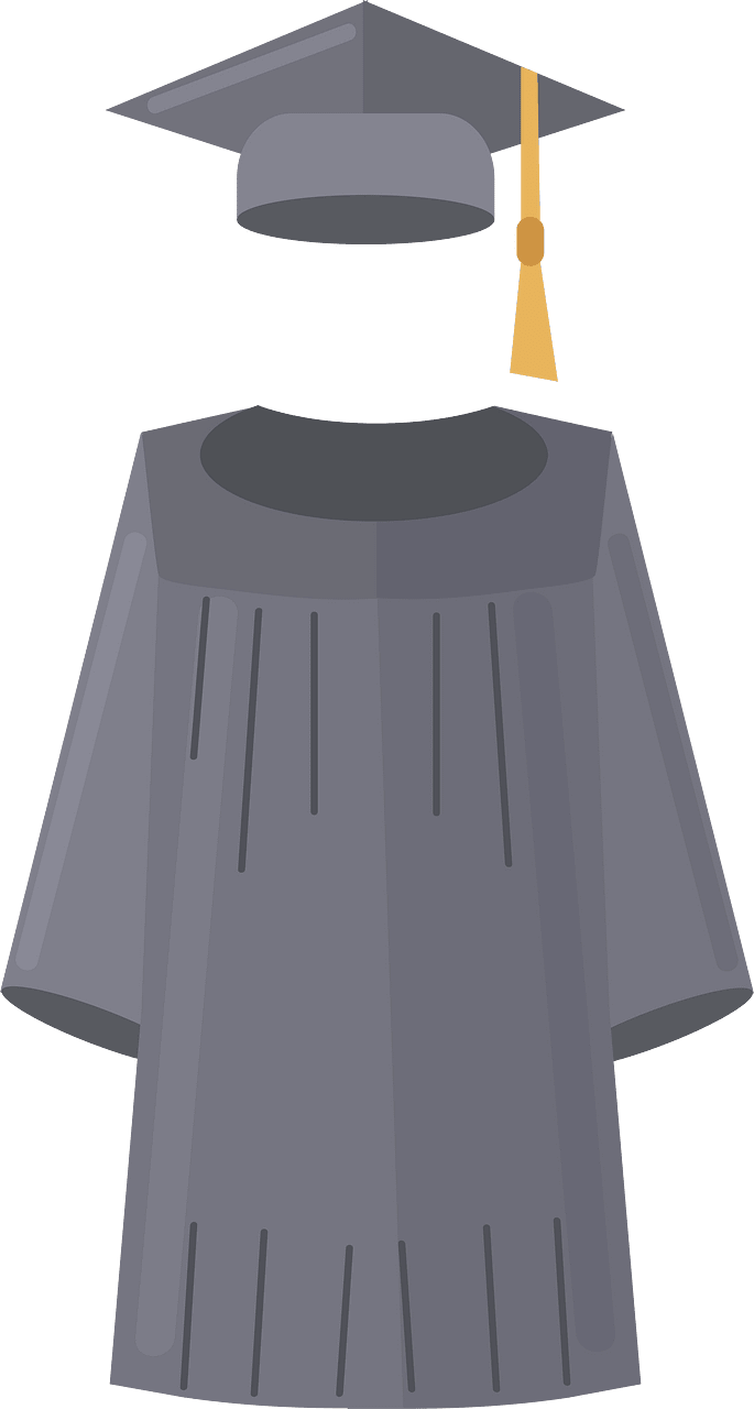 Cap and gown