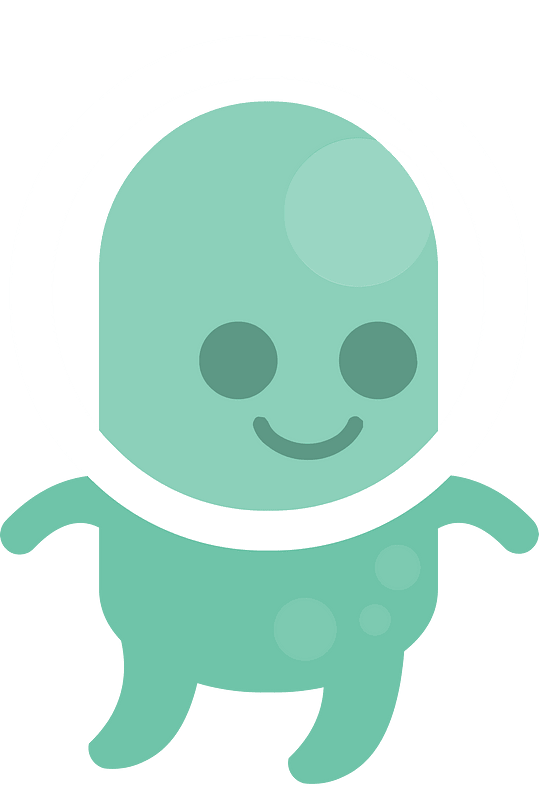 Green alien