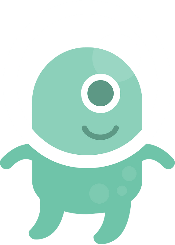 Green alien