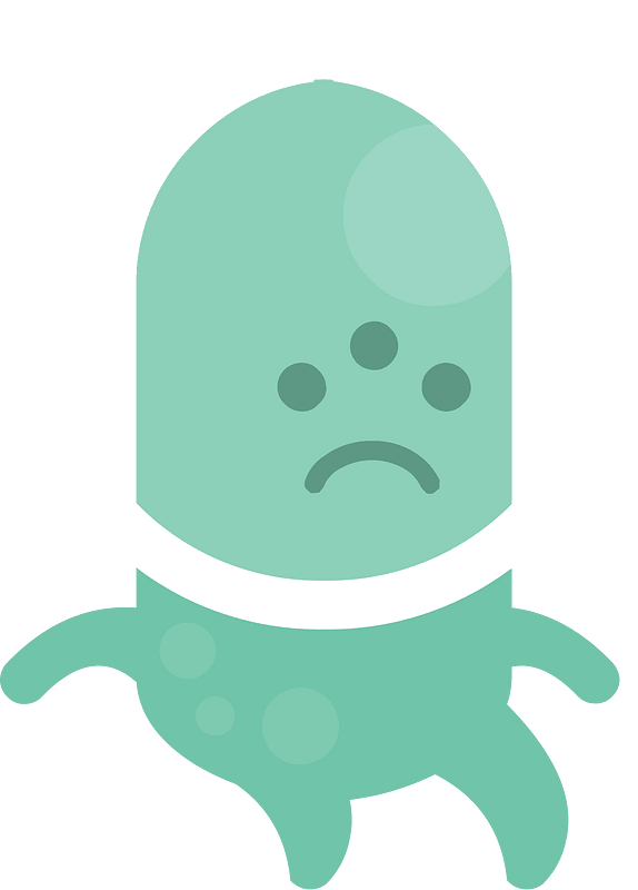 Green alien