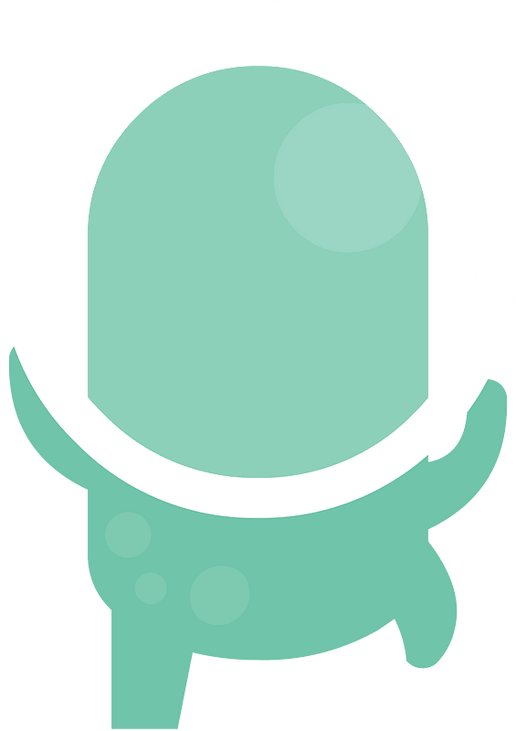 Green alien