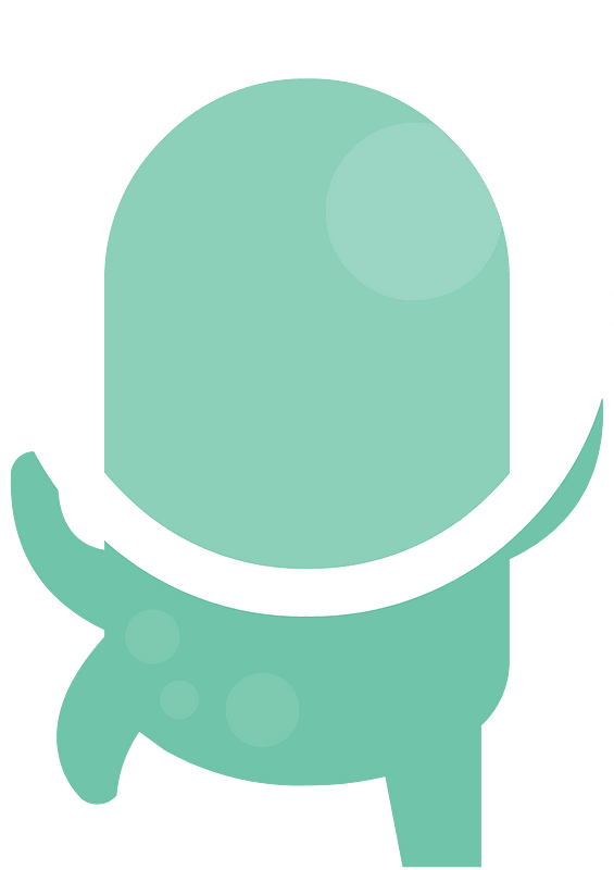 Green alien