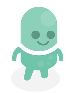 Green alien