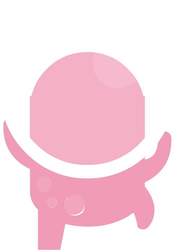 Pink alien
