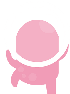 Pink alien
