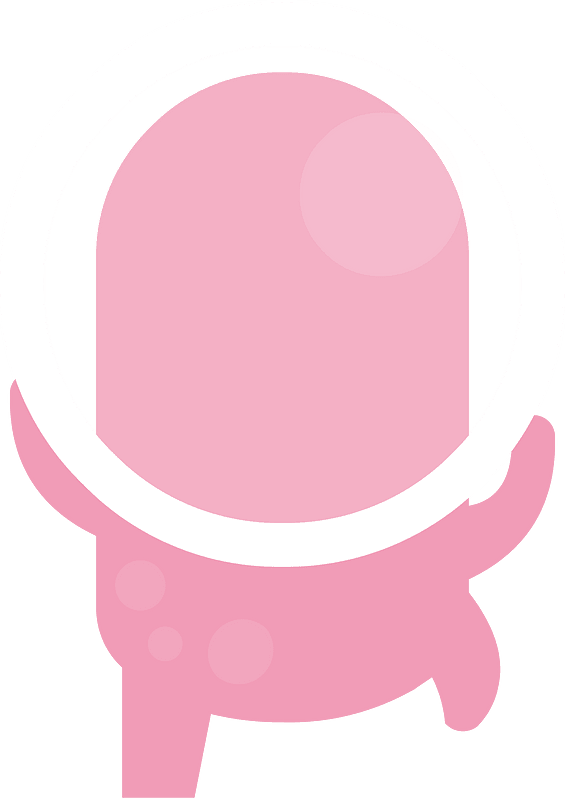 Pink alien