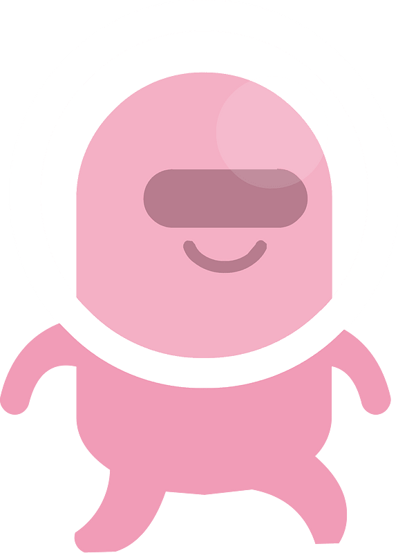 Pink alien